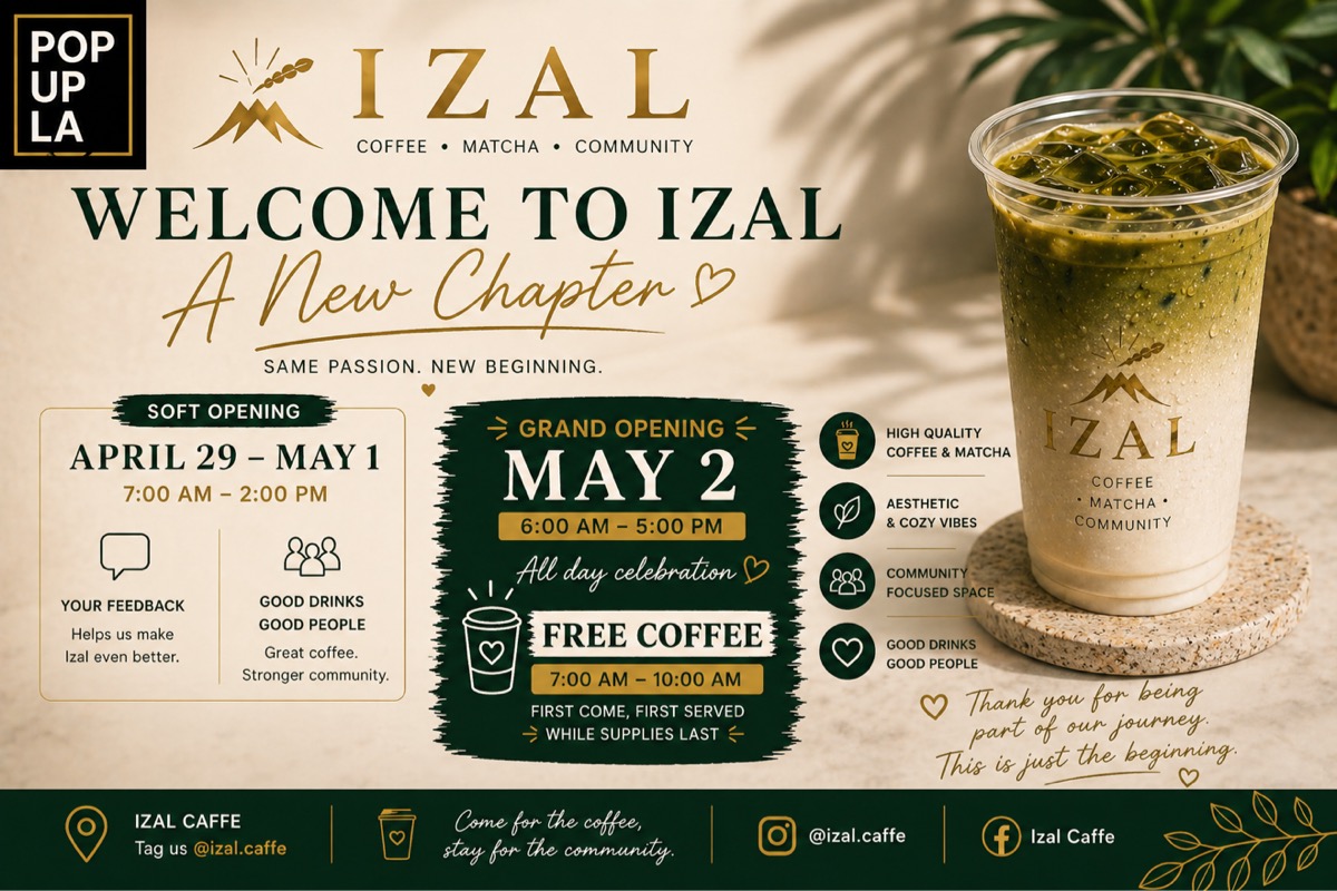 IZAL CAFFE SOFT OPENING 