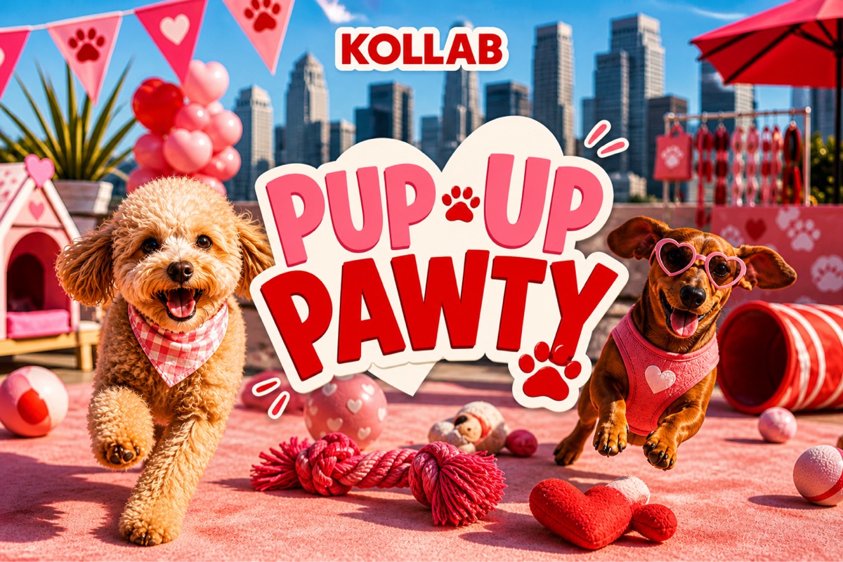 Kollab Pup-Up Pawty