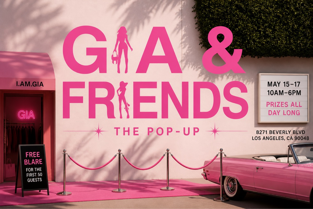 Gia and Friends Pop Up