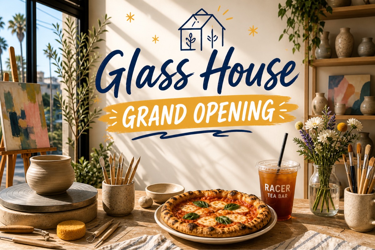 Glass House Grand Opening Pop Up