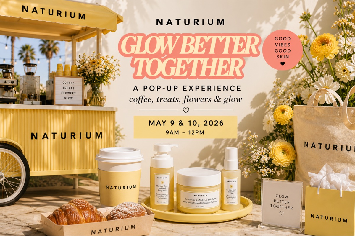Naturium Glow Better Together Pop-Up