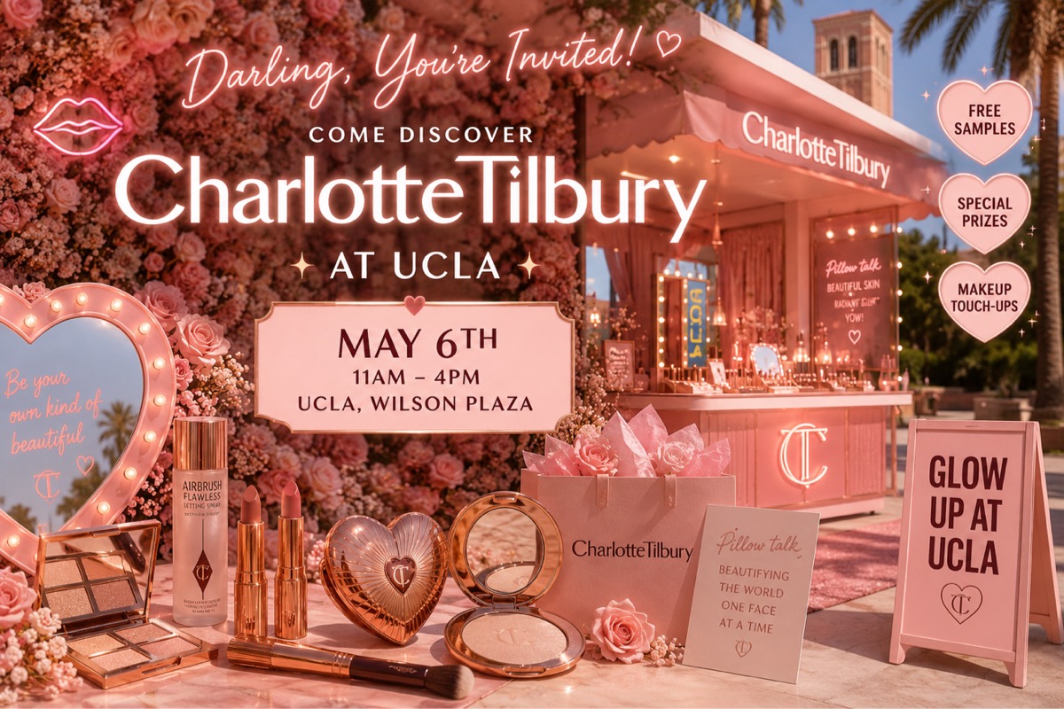 Charlotte Tilbury at UCLA Pop-Up
