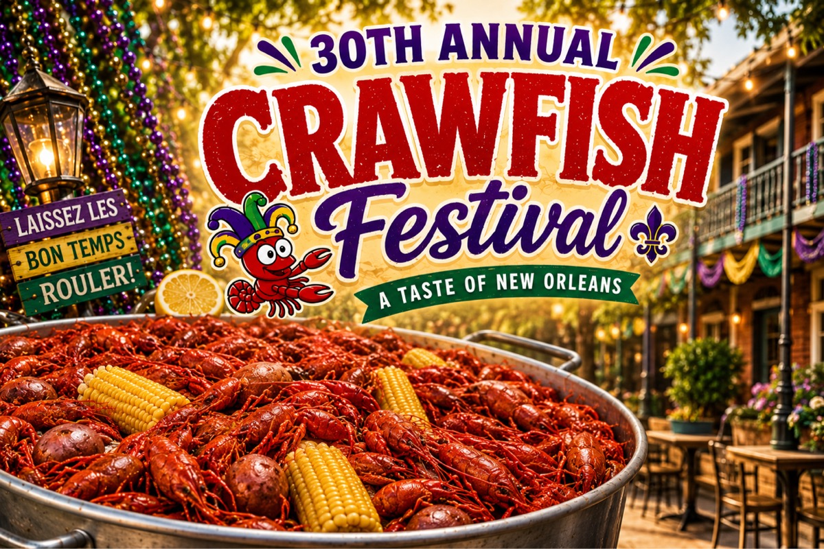 30th Annual Crawfish Festival 🦞🎉