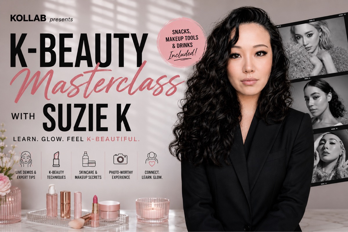 Kollab K-Beauty Masterclass with Suzie K