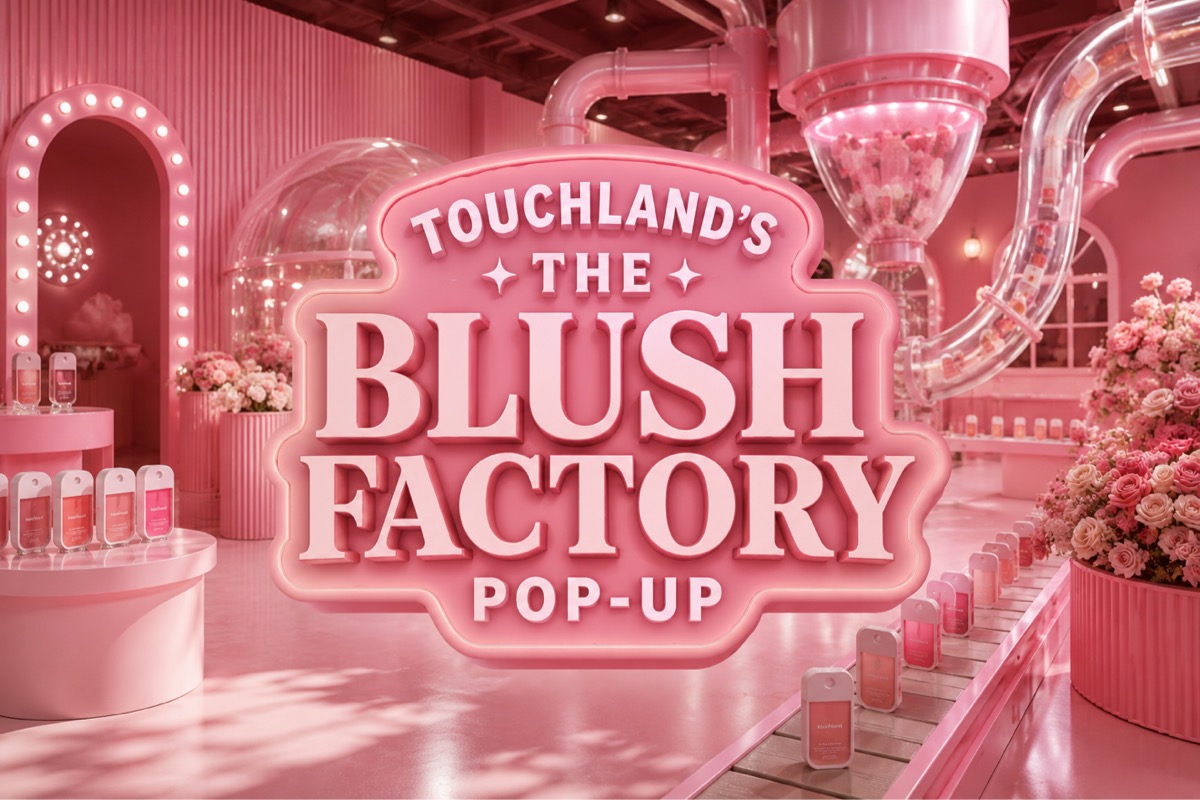 Touchland’s The Blush Factory Pop-Up 🌸