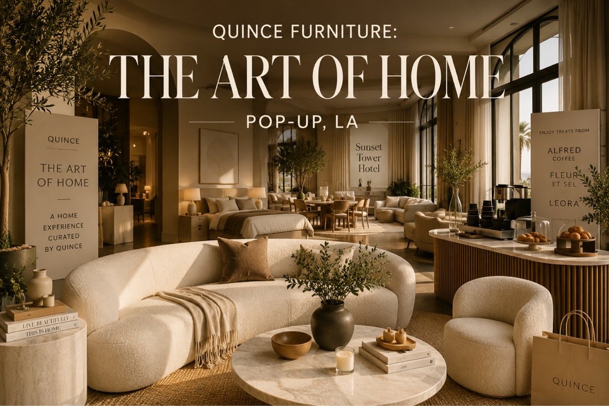 Quince Furniture: The Art of Home Pop-Up 🛋️✨