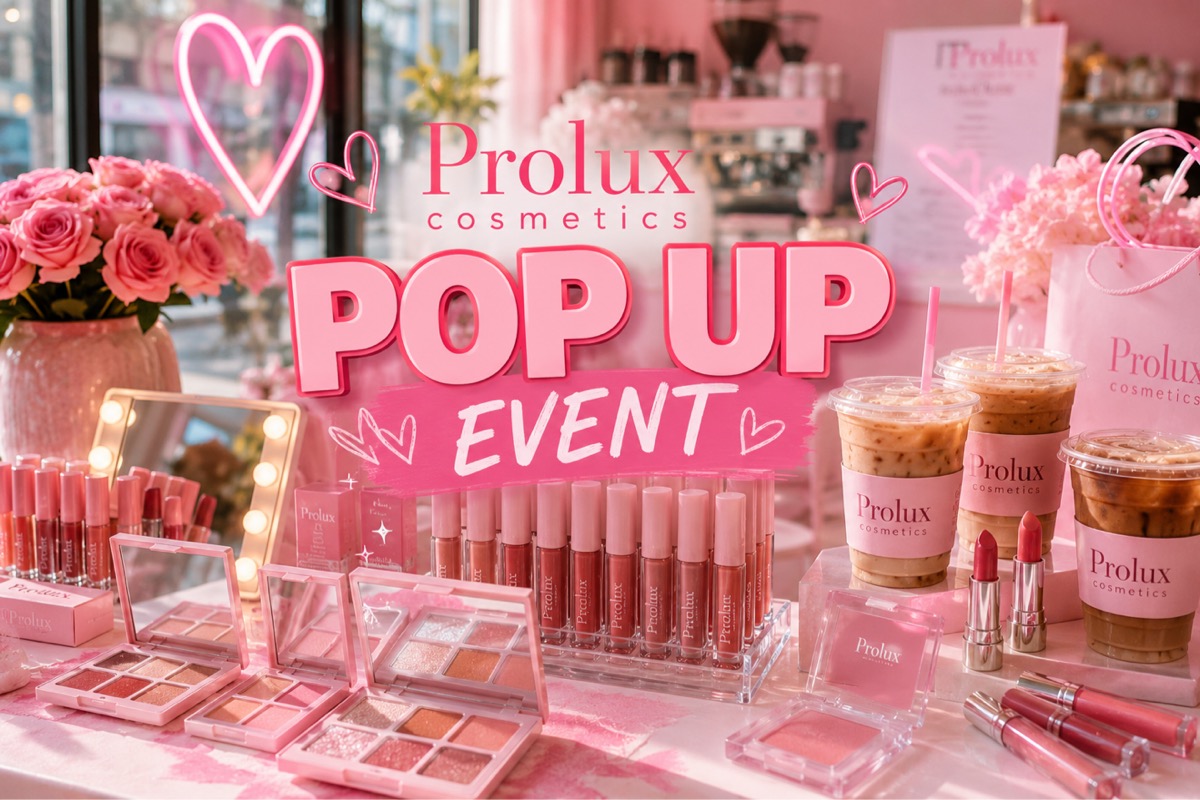 Prolux cosmetics POP UP EVENT 🩷