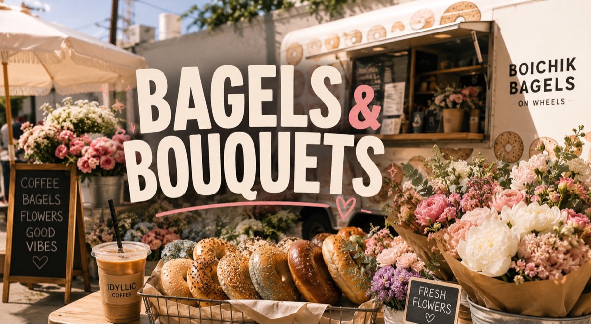BAGELS & BOUQUETS 💐 🥯
