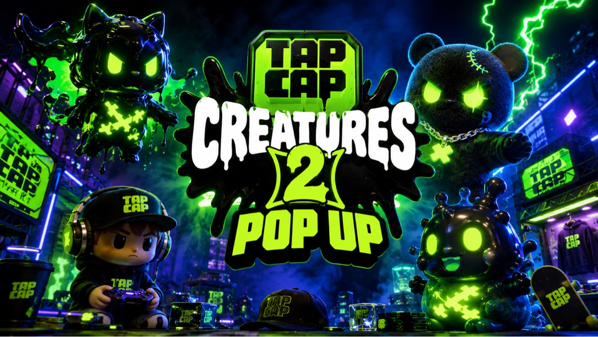 👾🎮 Free Tap Cap Creatures 2 Pop Up