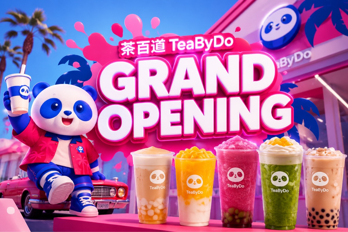 TEABYDO IRVINE GRAND OPENING ✨🐼🧋