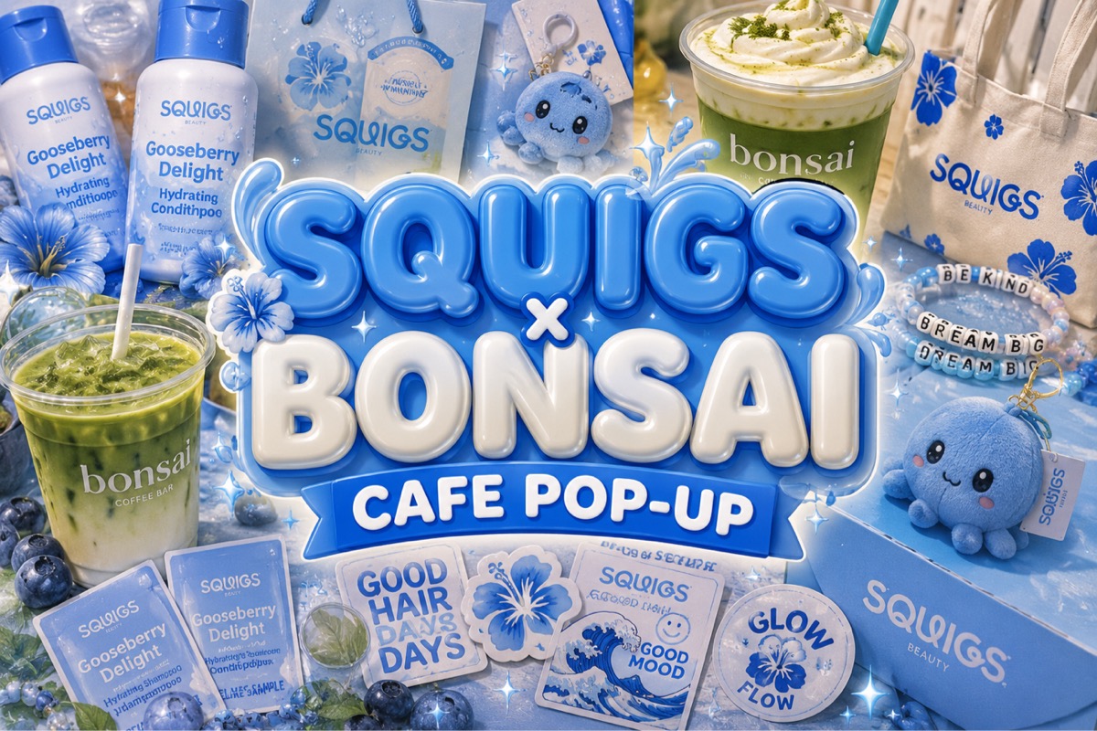 Squigs x Bonsai Cafe Pop Up 🌊☕