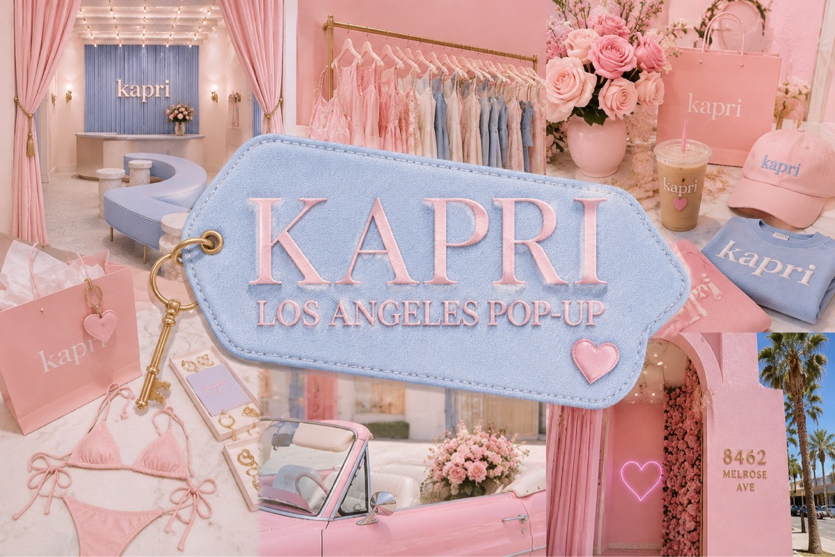 KAPRI LOS ANGELES POP UP