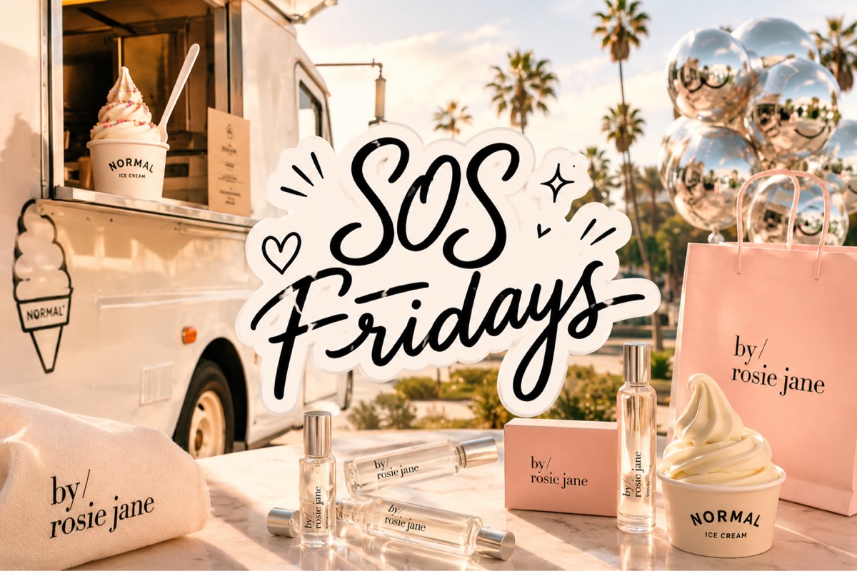 SOS Fridays by Rosie Jane x Normal Ice Cream