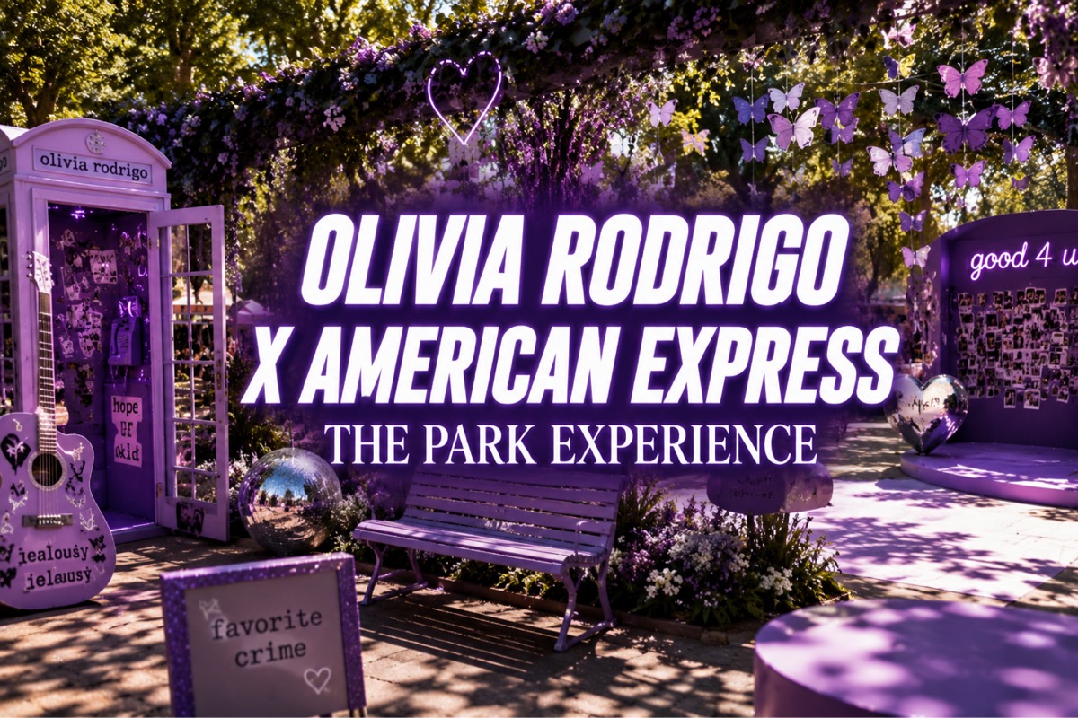 OLIVIA RODRIGO x AMERICAN EXPRESS: THE PARK EXPERIENCE