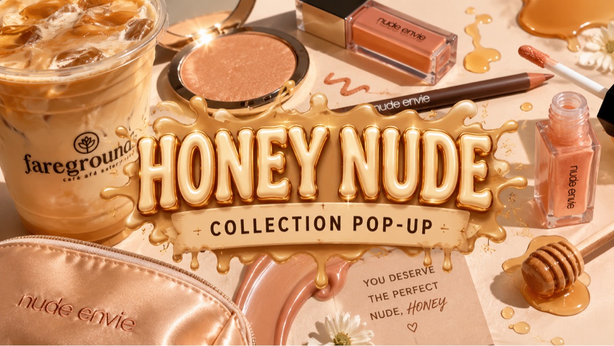HONEY NUDE COLLECTION POP-UP ☕️🍯