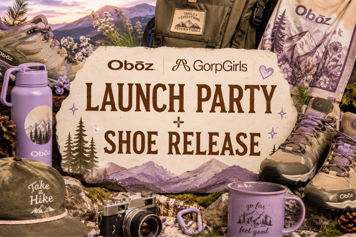 GORPGIRLS x OBOZ LAUNCH PARTY + SHOE RELEASE
